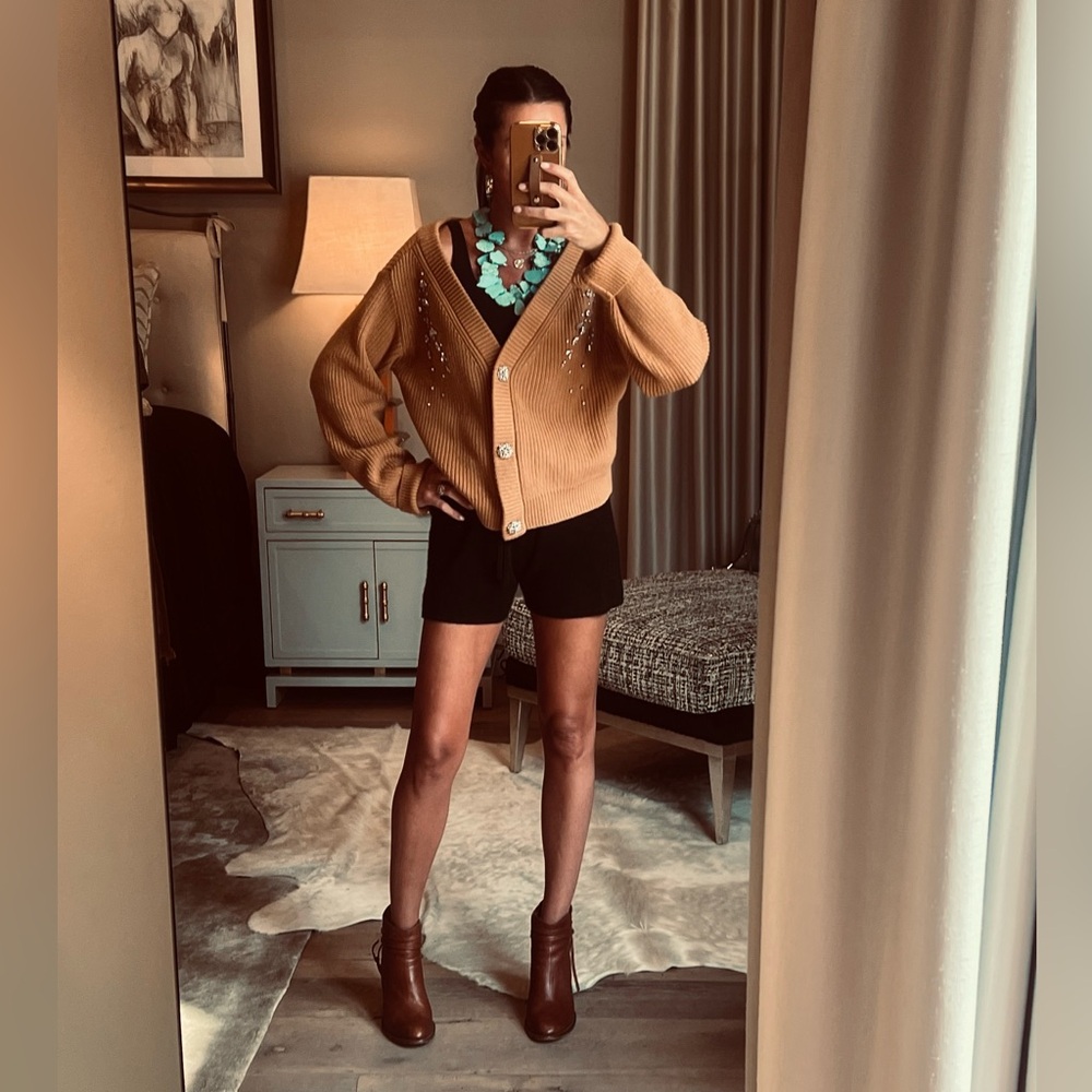 Cashmere shorts